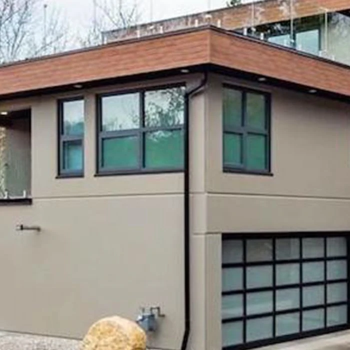 Grey Aluminum Windows